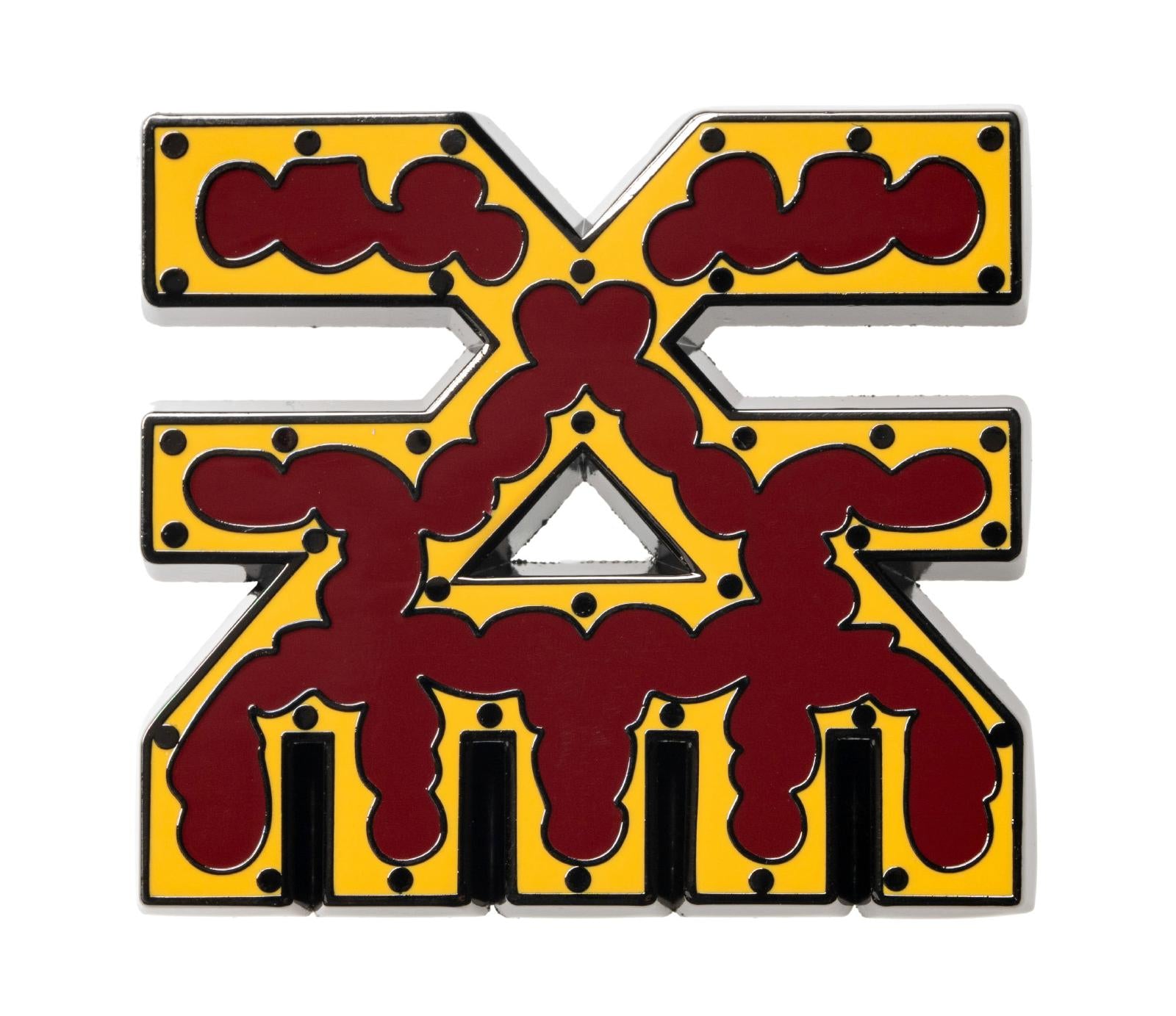 Imperial Fists Legion Badge Pin - Warhammer 40K Inspired