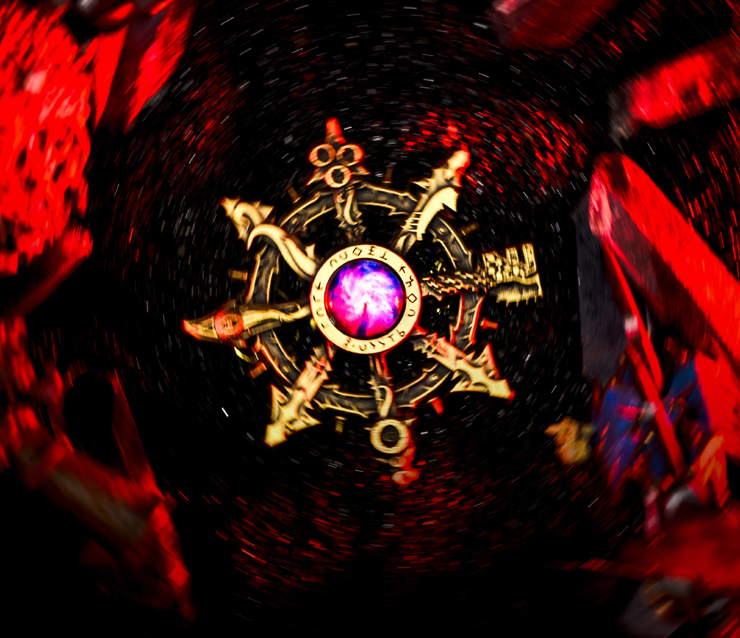 Warp Rift Brooch – Warhammer 40K Inspired