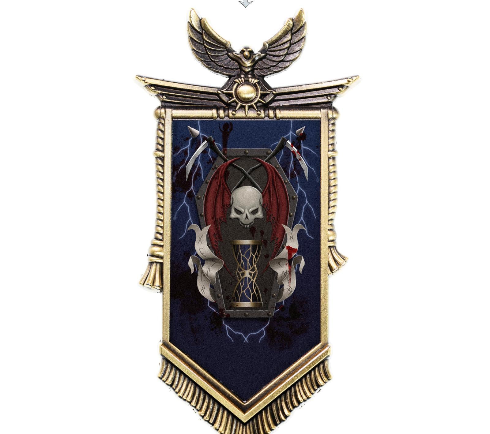 Horus Heresy Legion Flag Refrigerator Magnet - Warhammer 40K Inspired