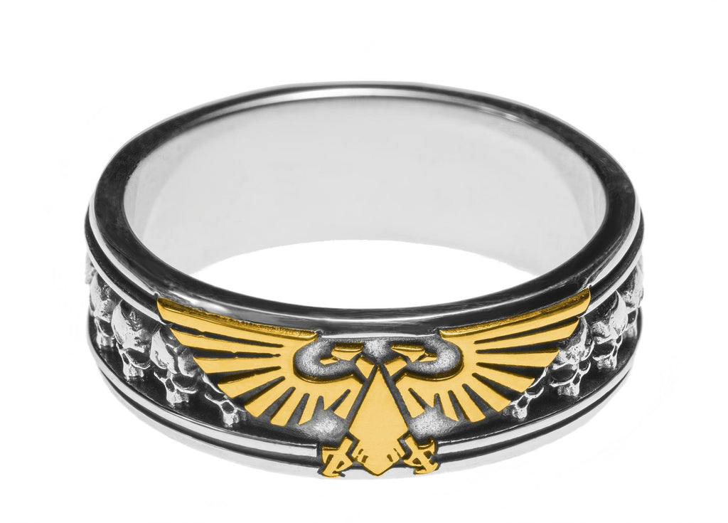 Imperial Aquila Ring - Warhammer 40K Inspired