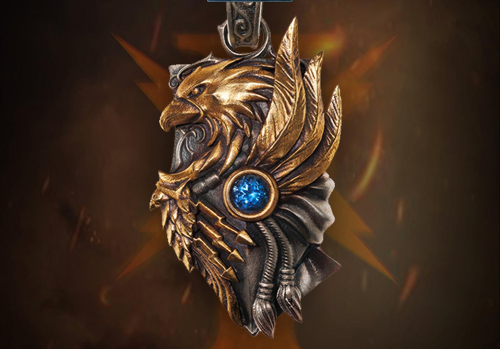 The Watcher Pendant – A Warhammer-Inspired Symbol of Eternal Vigilance