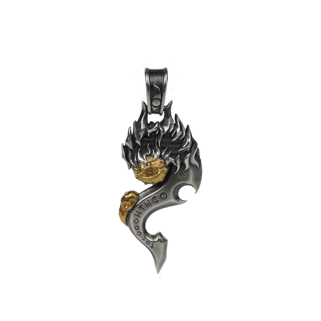 Eye of Fate Pendant – Warhammer 40K Inspired