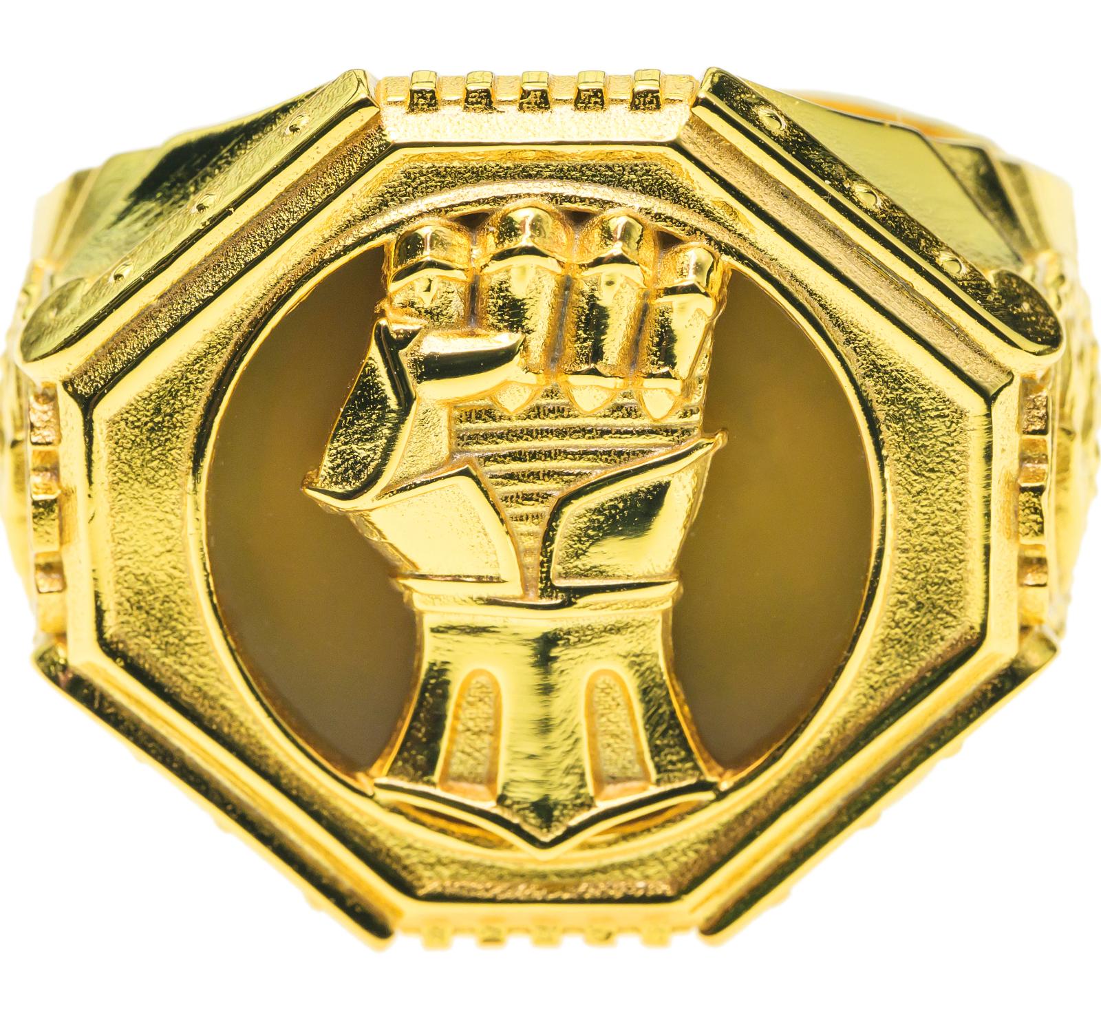 Imperial Fists Ring - Warhammer 40K Inspired