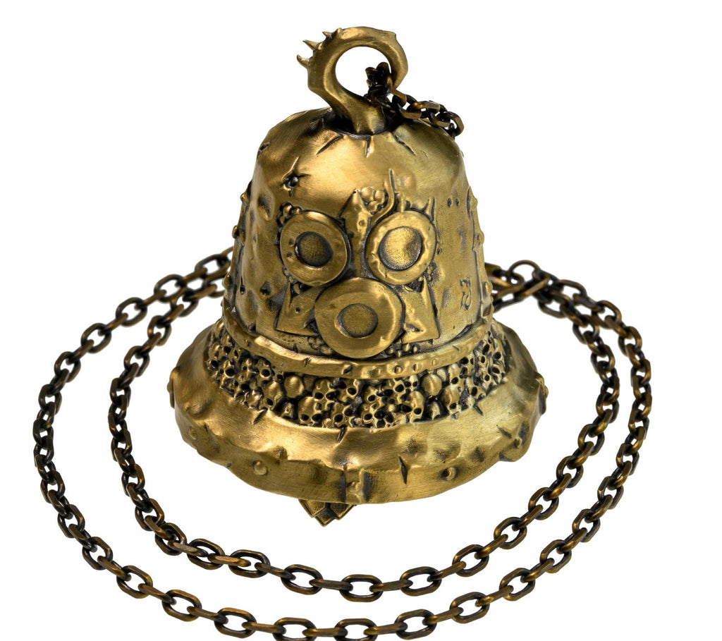 Brass Bell Necklace - Warhammer 40K Inspired