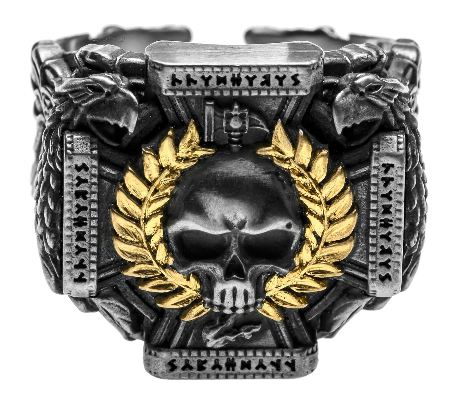 Imperial Cross Ring - Warhammer 40K Inspired