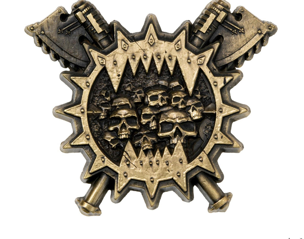 Honor Company Battle Badge – Warhammer-Inspired Service Medallion Pin
