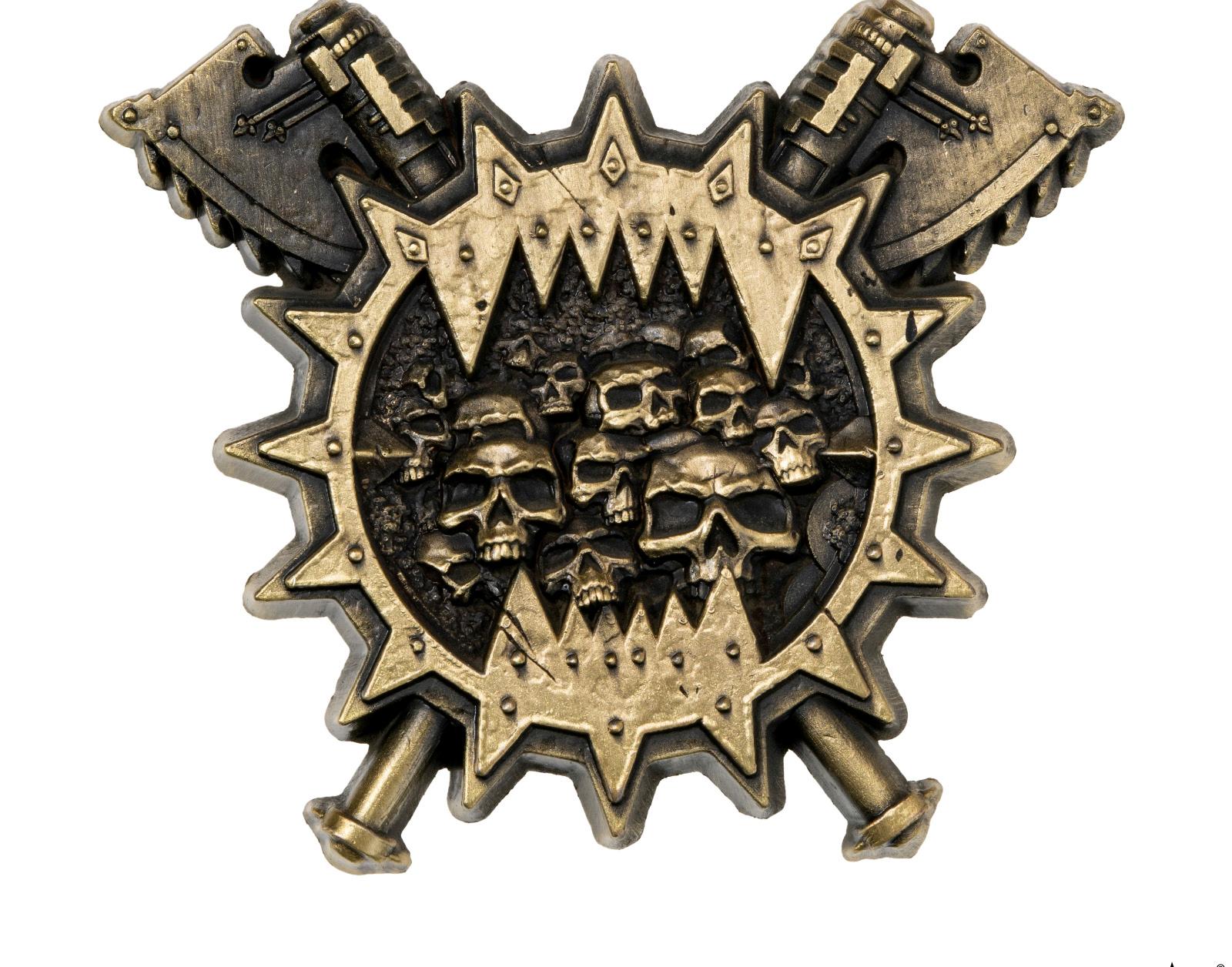 Honor Company Battle Badge – Warhammer-Inspired Service Medallion Pin