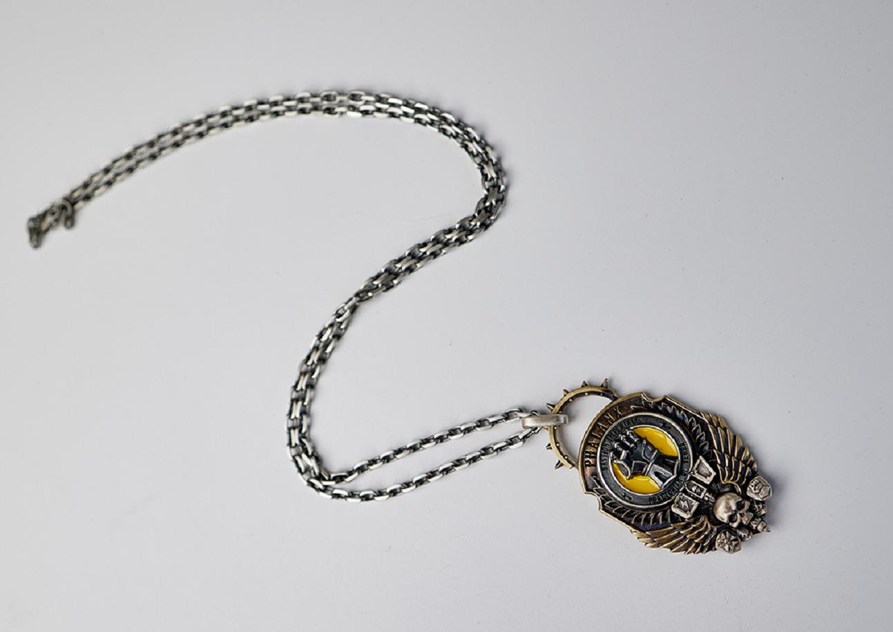 Warhammer Pendant – Hammer of Judgment, Icon of the Emperor