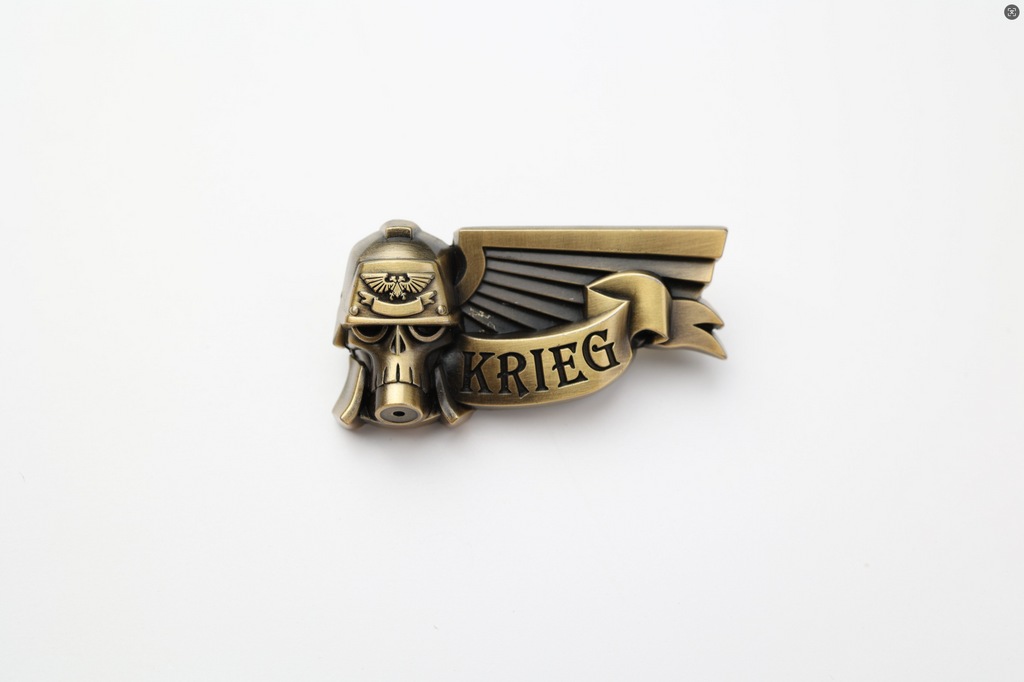 Death Korps of Krieg Emblem Badge – Warhammer 40K Inspired