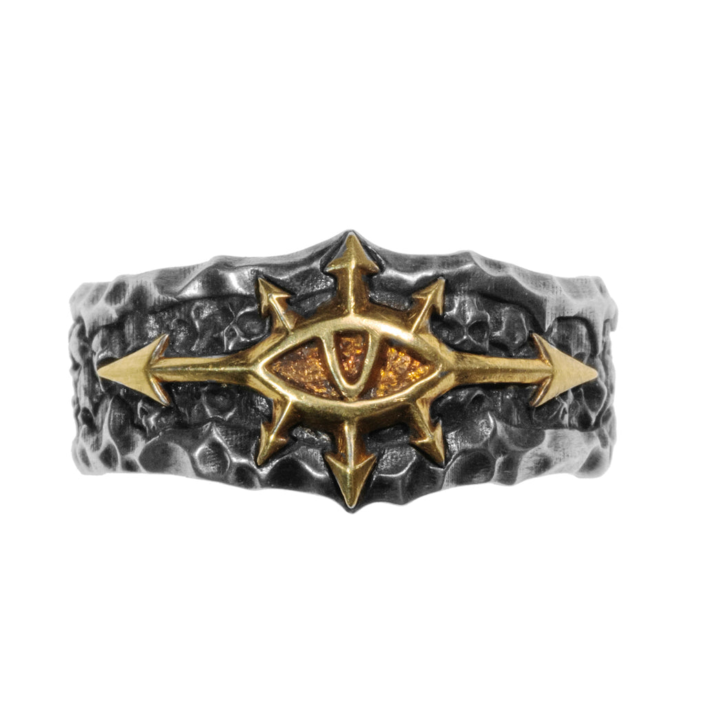 Abaddon's Sigil Ring - Warhammer 40K Inspired