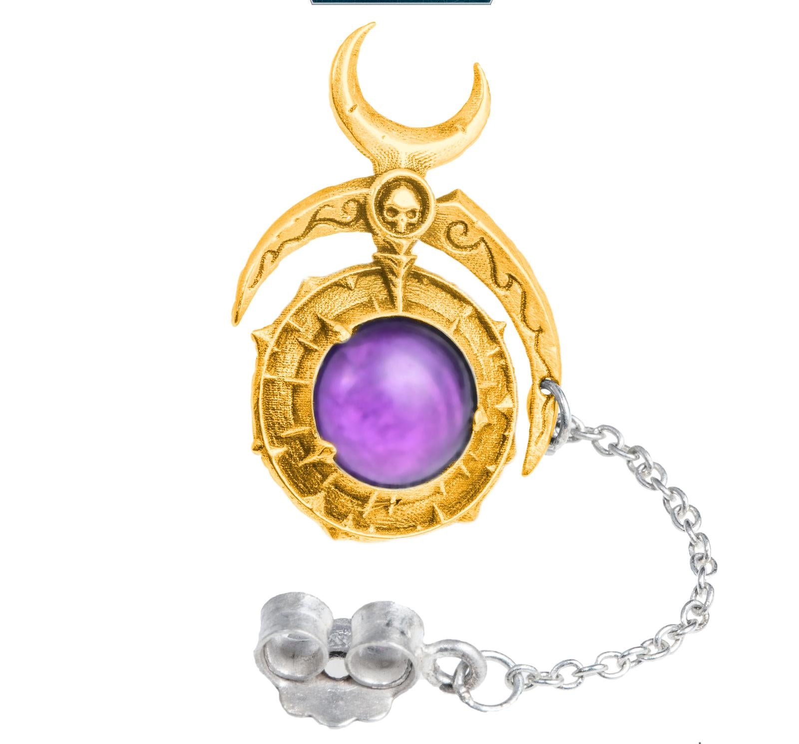 Warhammer-Inspired Sunglass Stud Earrings