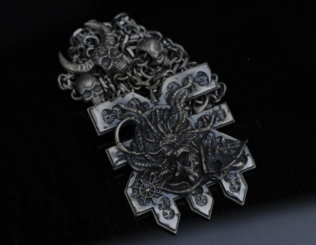 Angron's Wrath Necklace - Warhammer 40K Inspired