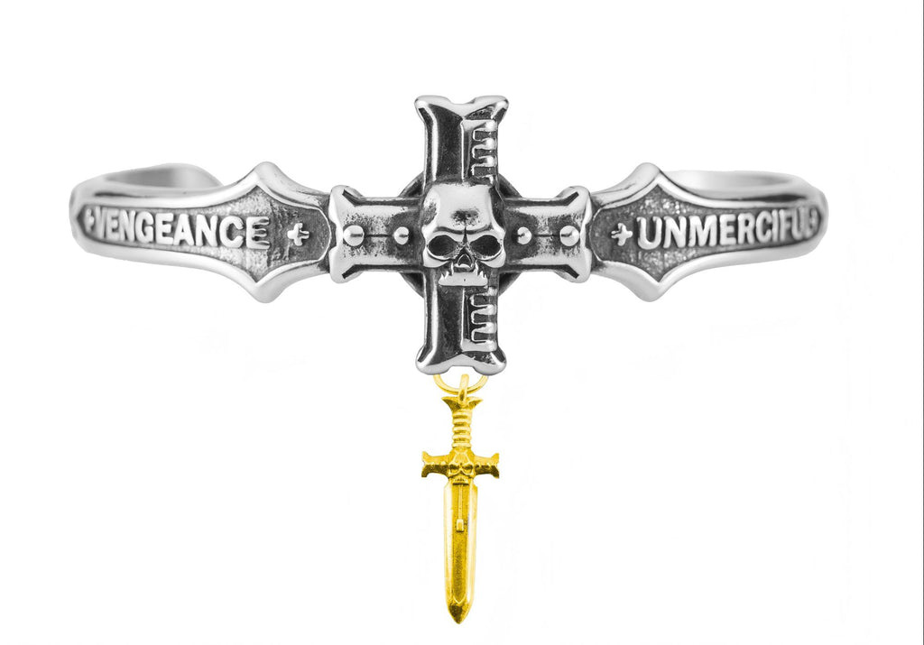 Black Templars Emperor's Champion Bracelet Crusade - Warhammer 40K Inspired