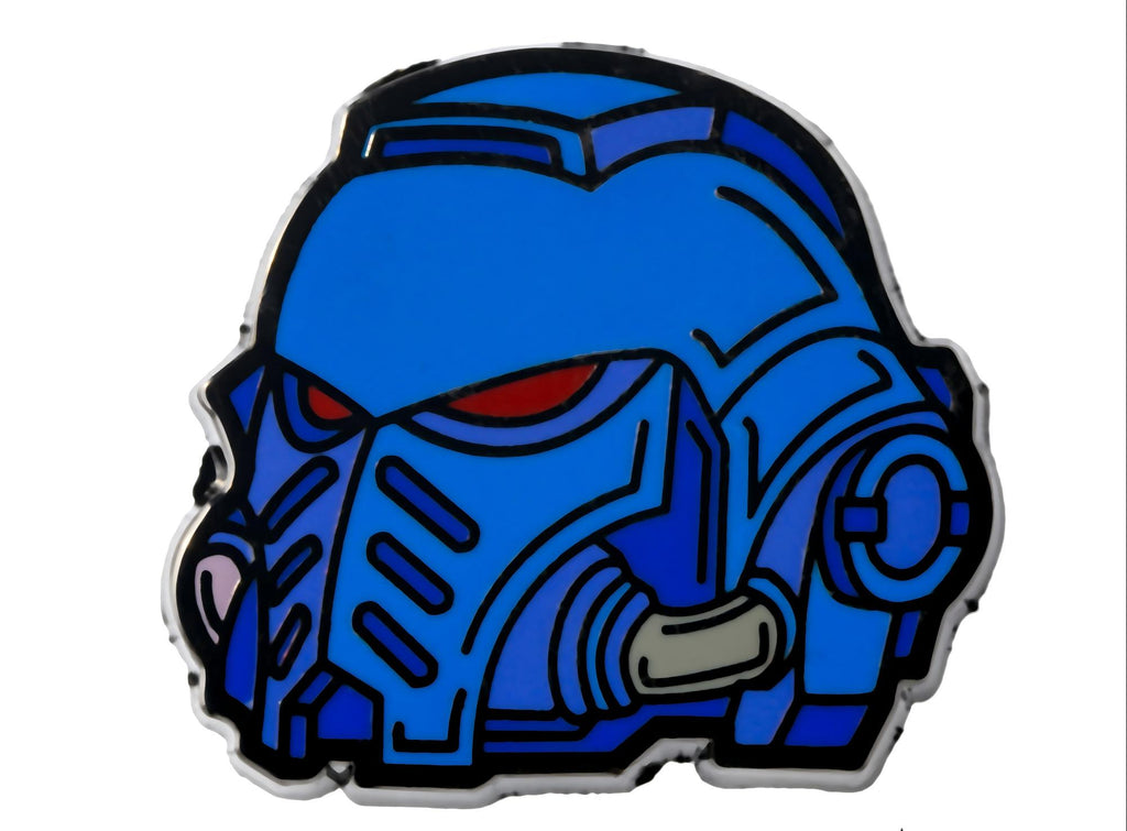 Imperial Armed Forces Helmet Badge - Warhammer 40K Inspired