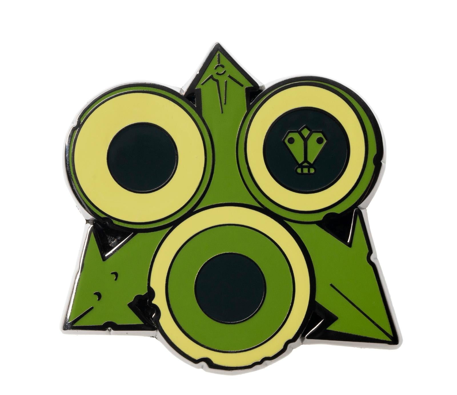 Imperial Fists Legion Badge Pin - Warhammer 40K Inspired