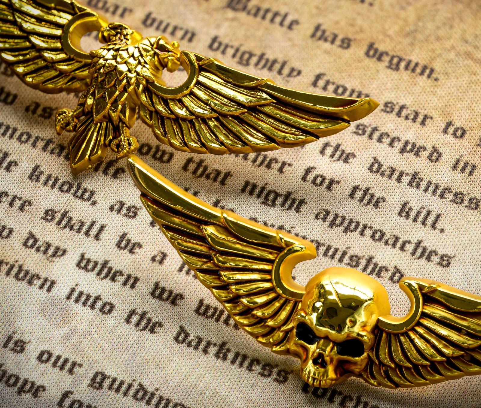 Space Marine Brooch – Emblem of Loyalty, Worn with Honor