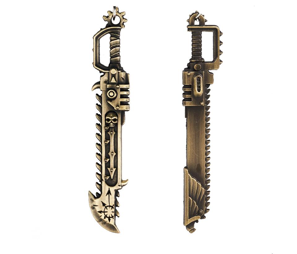 Chaos Spacemarine Keychain – Warhammer 40K Inspired