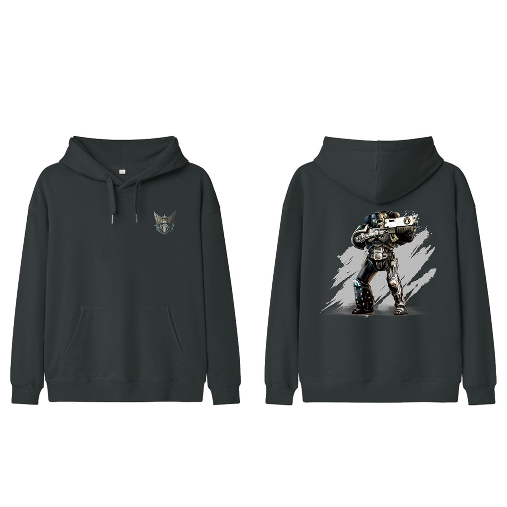 Honor Company Battle Hoodie – Warhammer-Inspired Gothic Military