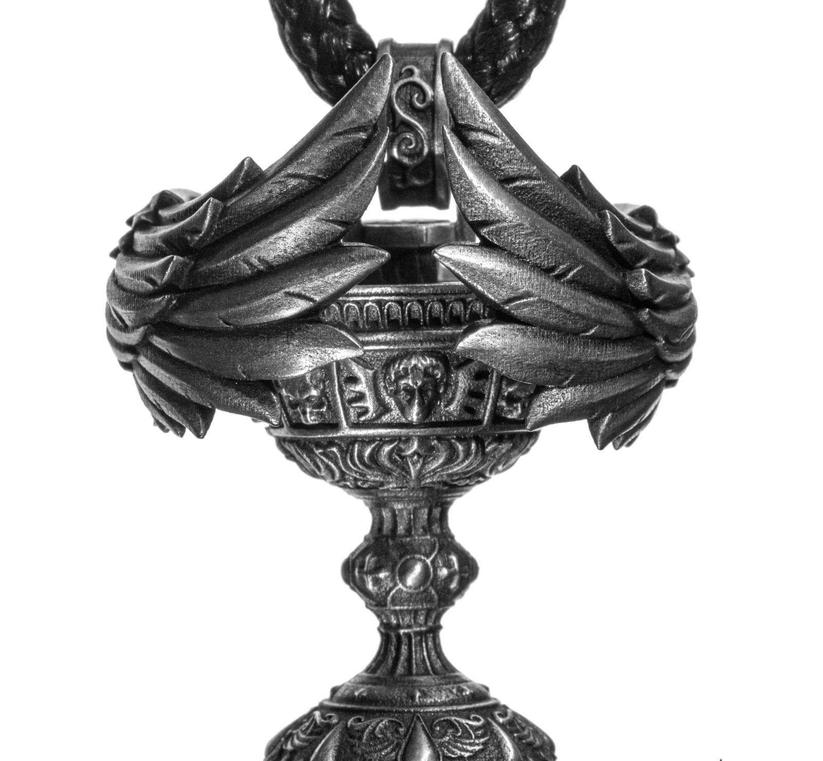 Holy Grail of Sanguine Necklace – Warhammer-Inspired Relic Pendant