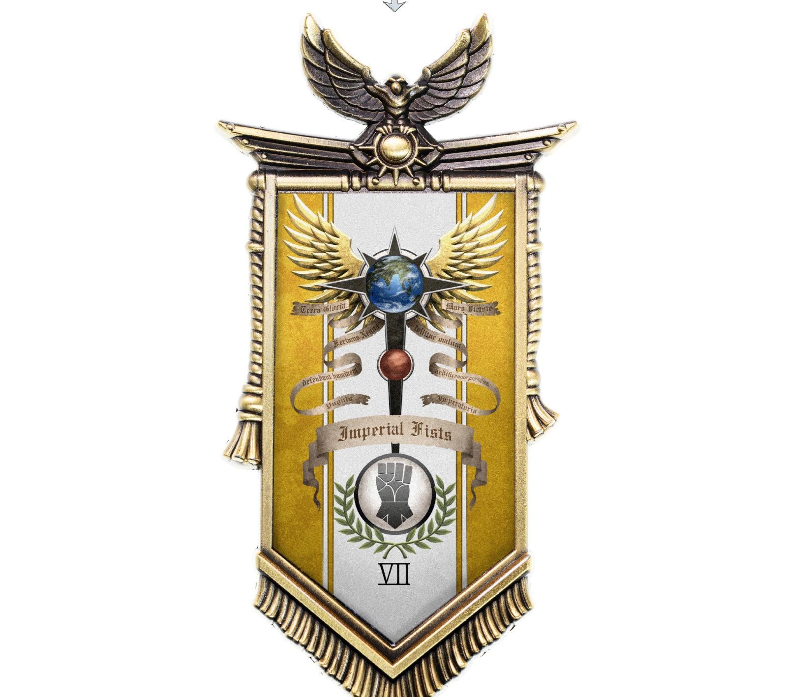Horus Heresy Legion Flag Refrigerator Magnet - Warhammer 40K Inspired