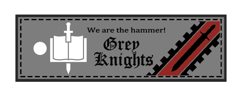 Warhammer-Inspired Morale Patch (Velcro)