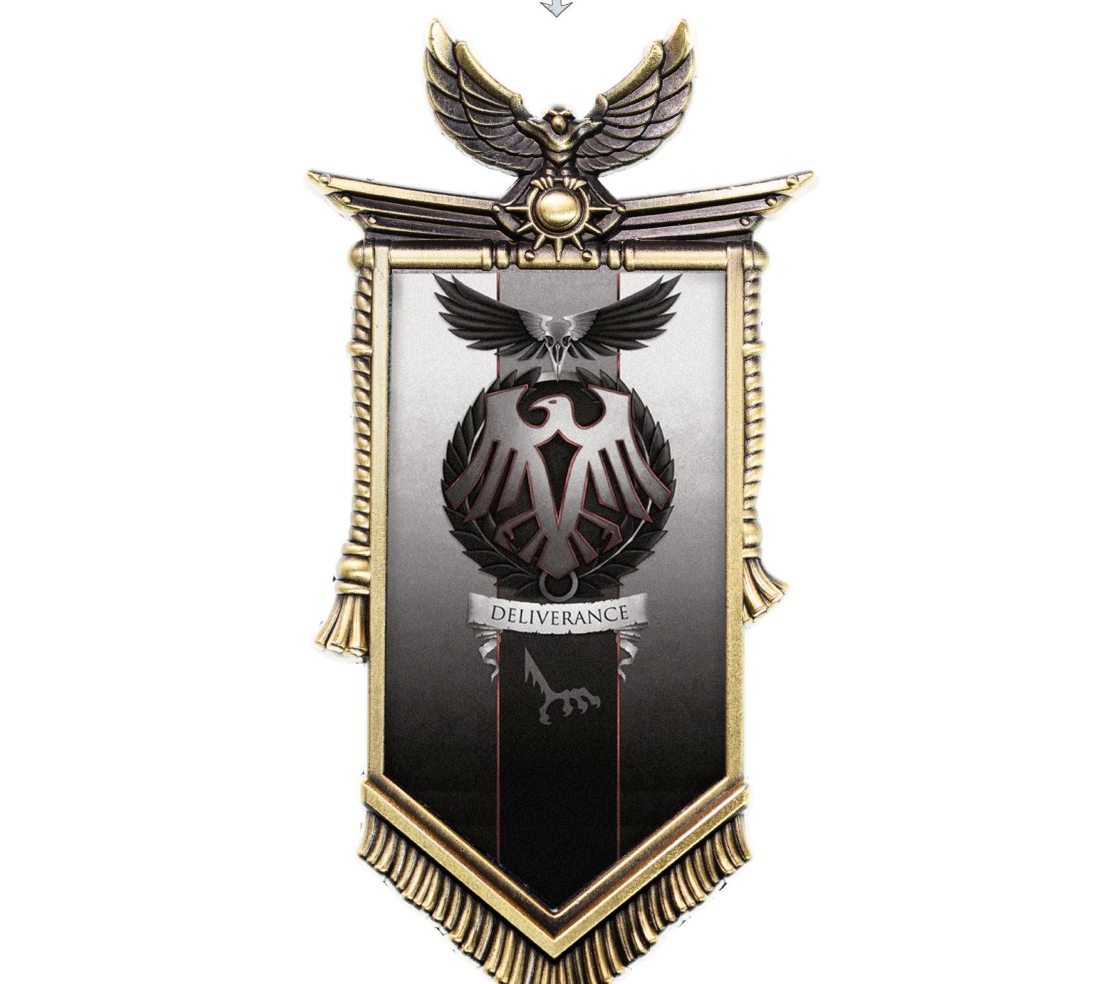 Horus Heresy Legion Flag Refrigerator Magnet - Warhammer 40K Inspired