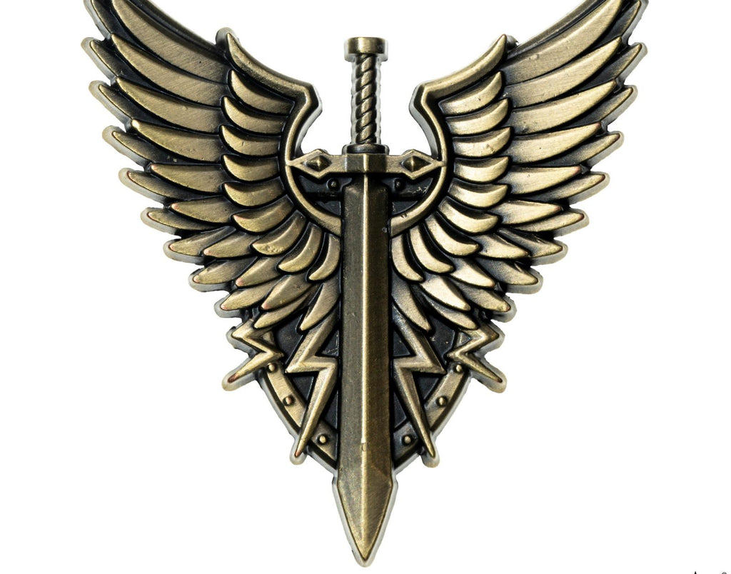 Honor Company Battle Badge – Warhammer-Inspired Service Medallion Pin