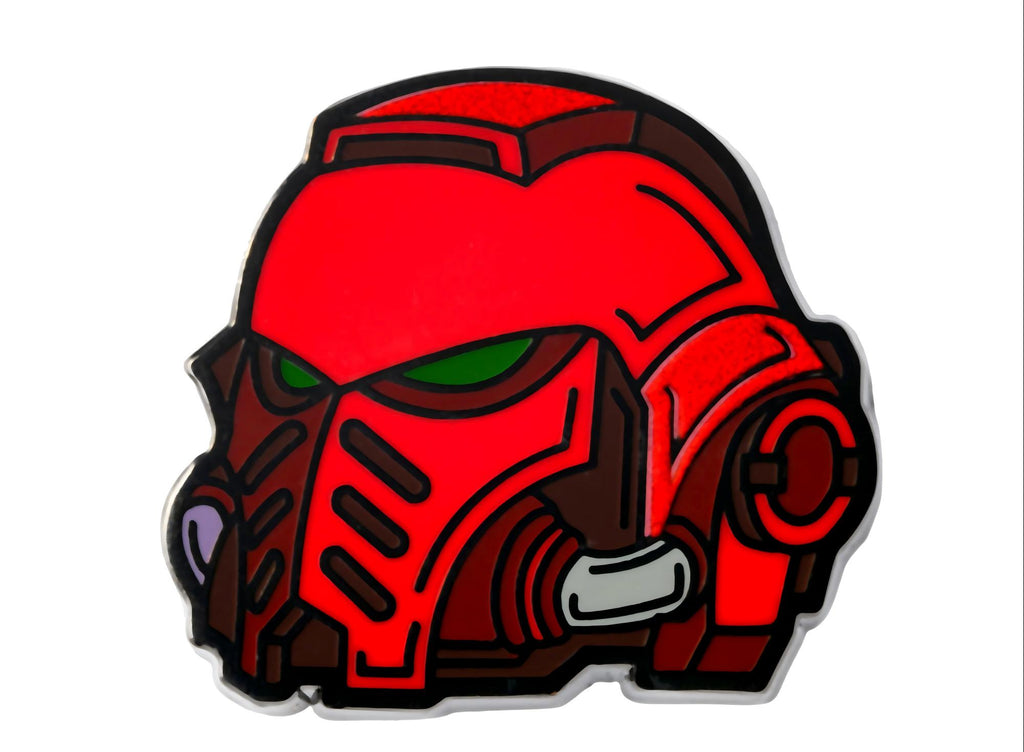 Imperial Armed Forces Helmet Badge - Warhammer 40K Inspired
