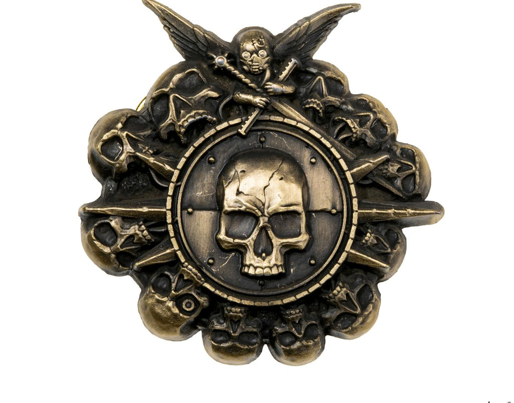 Honor Company Battle Badge – Warhammer-Inspired Service Medallion Pin