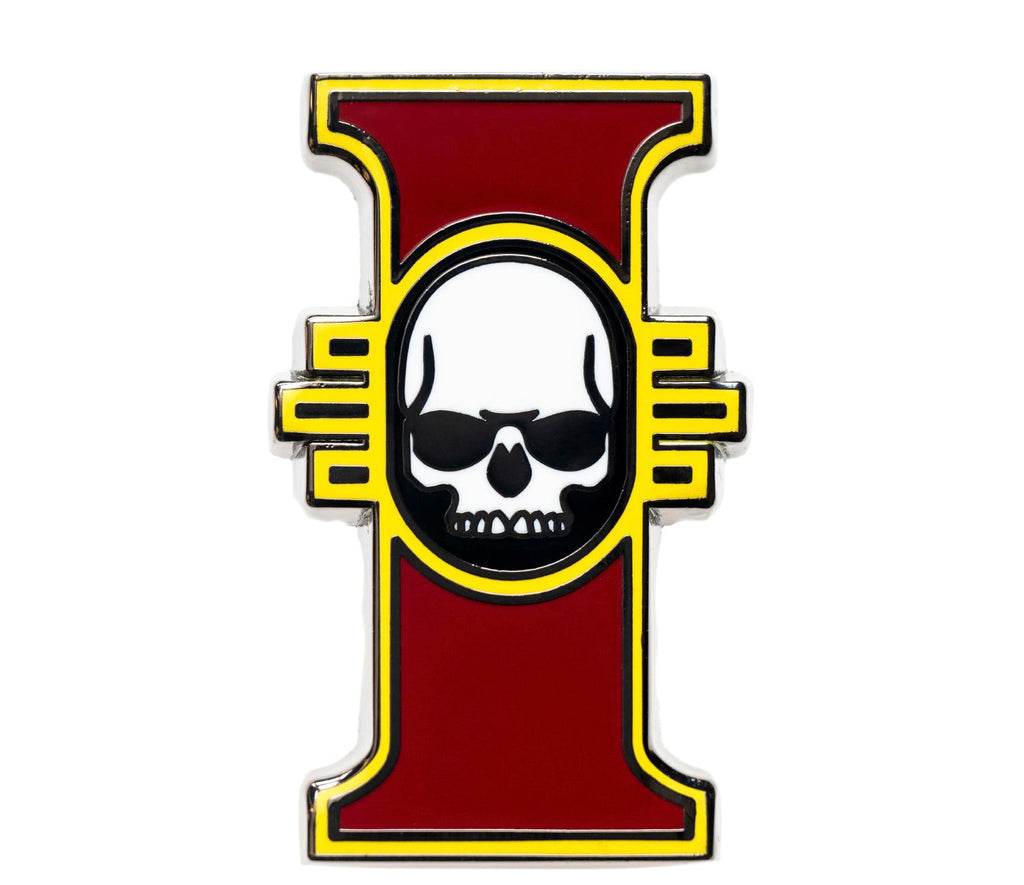 Imperial Fists Legion Badge Pin - Warhammer 40K Inspired