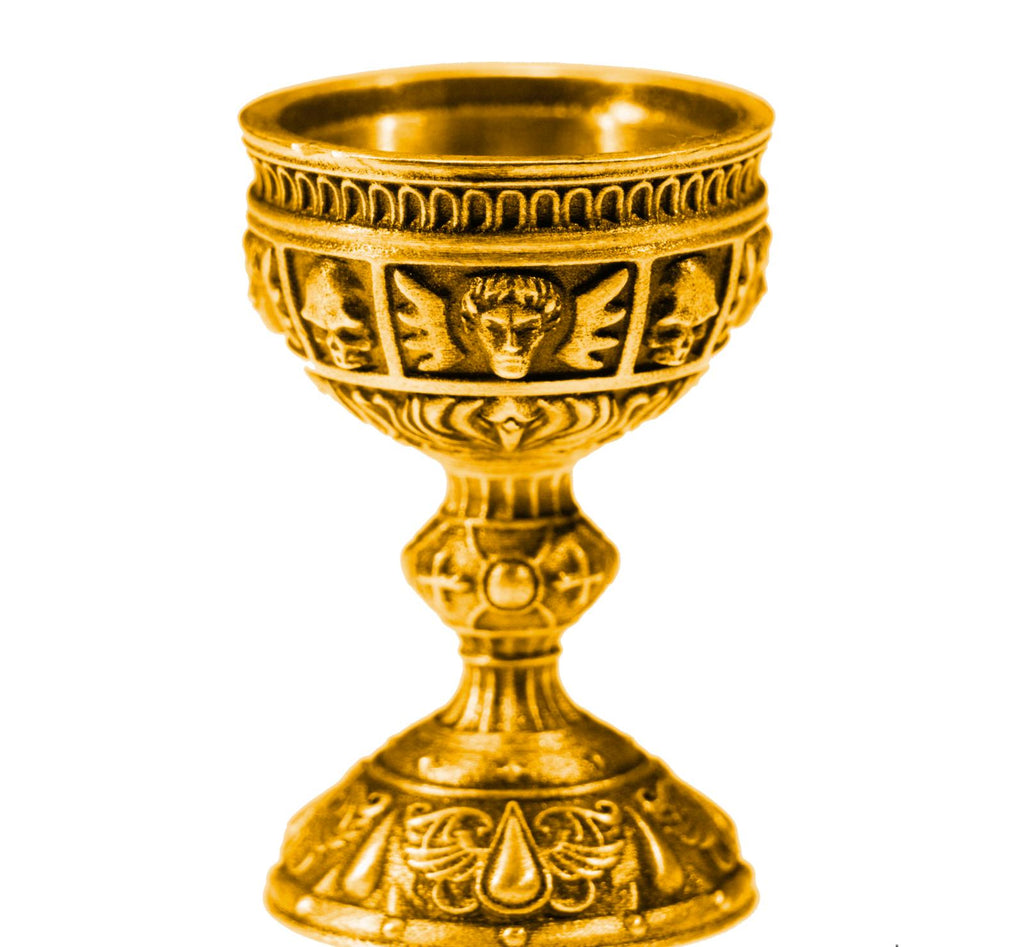 Holy Grail of Sanguine Necklace – Warhammer-Inspired Relic Pendant