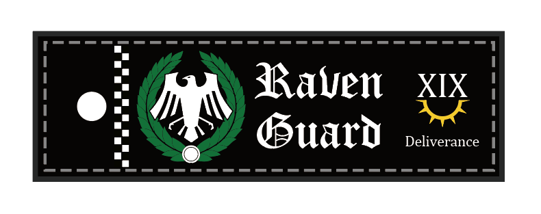 Warhammer-Inspired Morale Patch (Velcro)