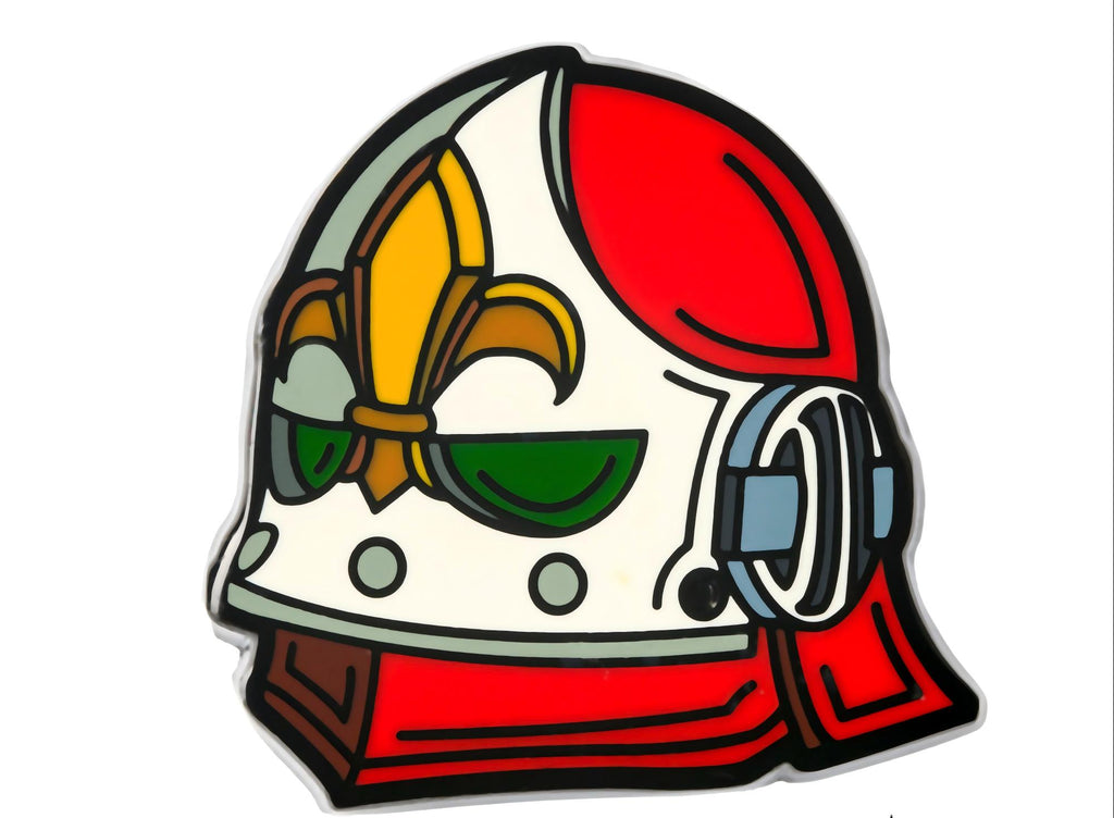 Imperial Armed Forces Helmet Badge - Warhammer 40K Inspired