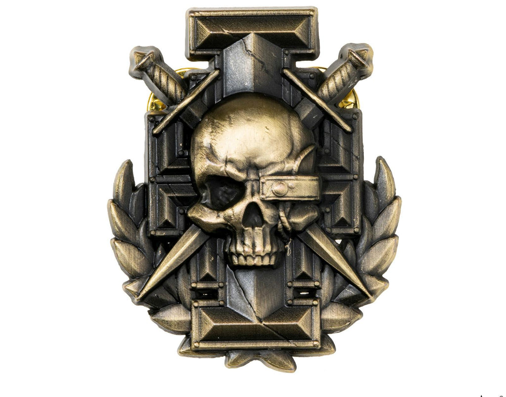 Honor Company Battle Badge – Warhammer-Inspired Service Medallion Pin
